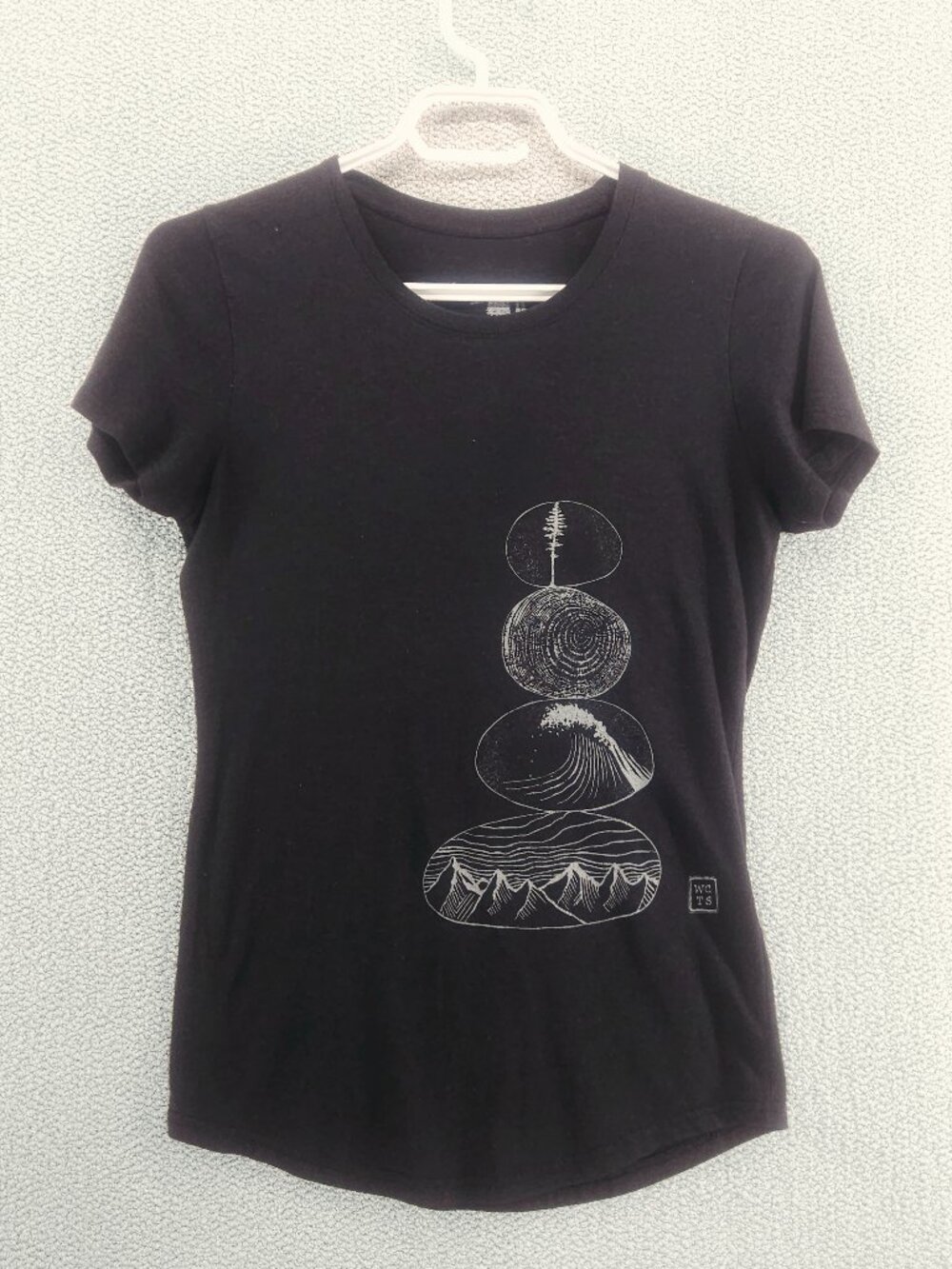 Westcoastees Stacked Earth & Sea Graphic T-Shirt